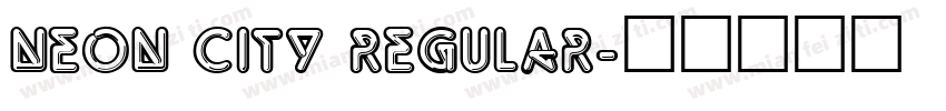 Neon City Regular字体转换